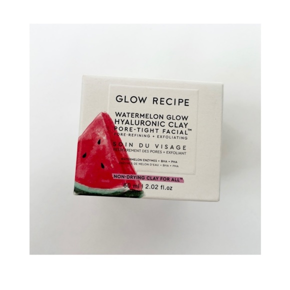 GLOW RECIPE Watermelon Glow Hyaluronic Clay Pore-tight Facial - 2.02 oz NIB - Picture 4 of 5